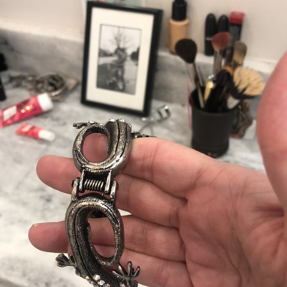 Lizard bangle bracelet - Picture 2 of 4